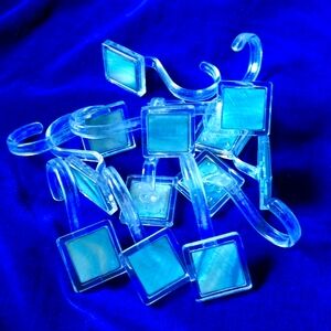 Shower curtain hooks